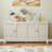 63" Wide Sideboard with Solid Wood Legs