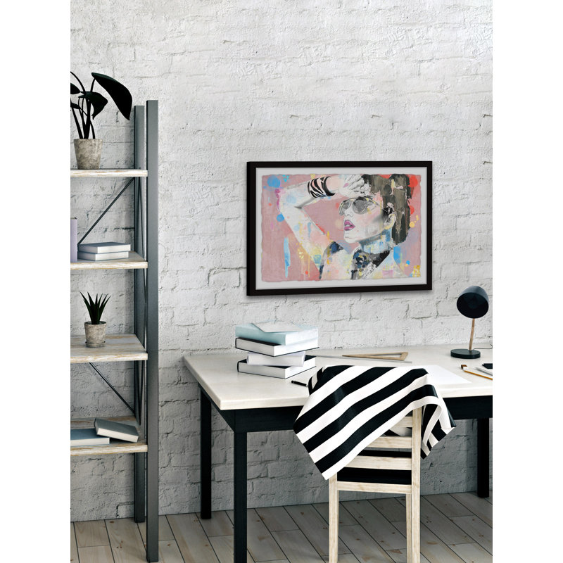 Sporty Chic - Single Picture Frame Painting, 91 cm H x 61 cm W