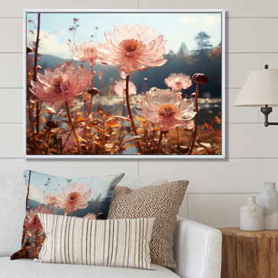 Floral Meadow Delight sur impression sur toile