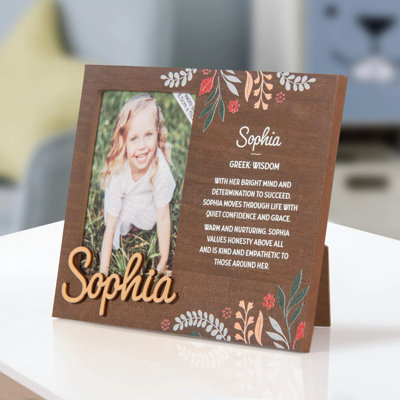Hazella Tan Single Picture Frame