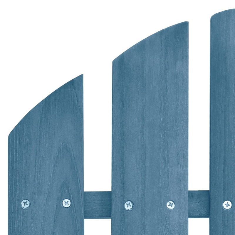 Buruk Fir Outdoor Adirondack Chair, Blue