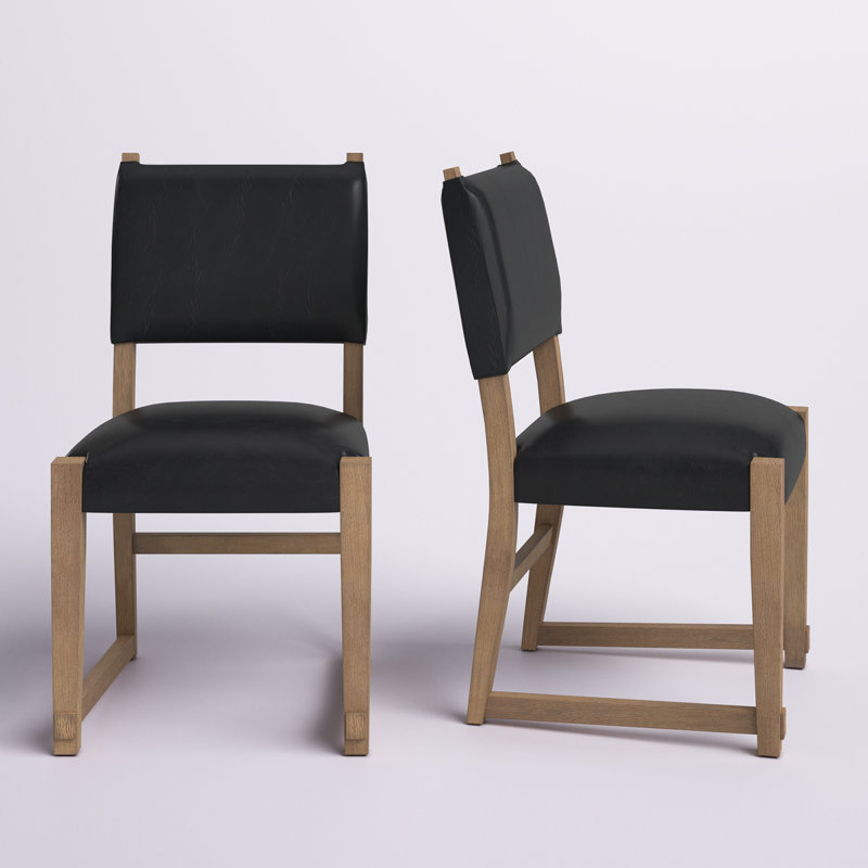 Iresha 18'' H Faux Leather Upholstered Side Chair