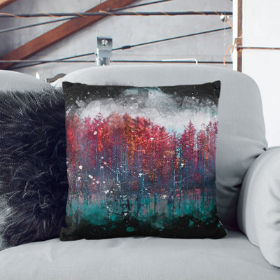 Floral Square Cushion