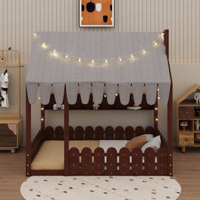 Lit en bois Montessori House