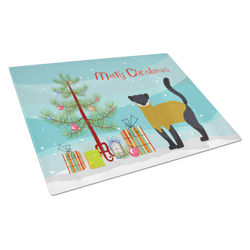 Planche à découper de noël en verre trempé en verre trempé de marten caroline