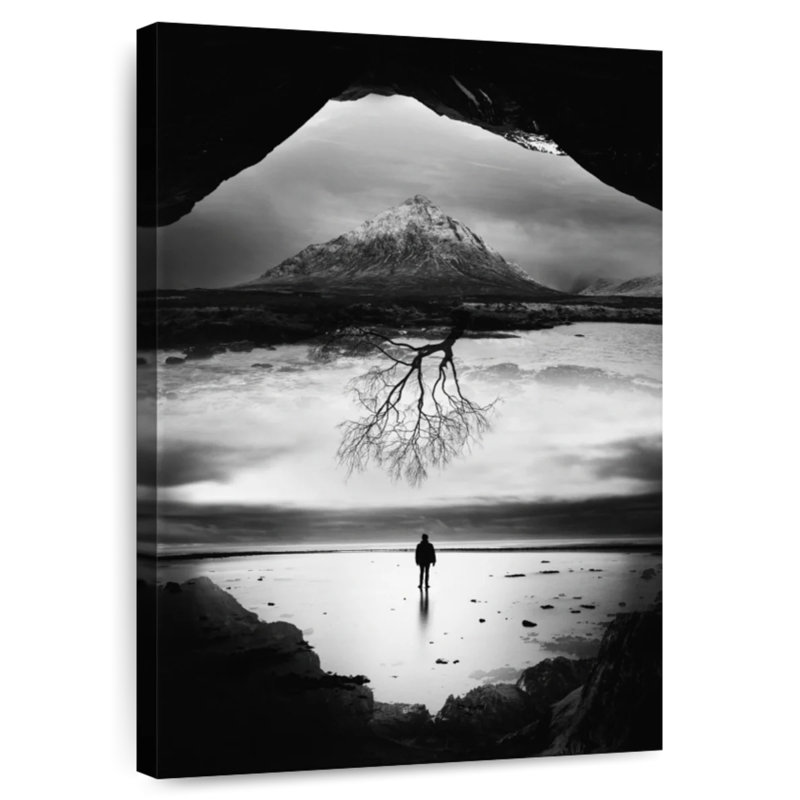 Alvord à l'arbre de vie, H 39 po x l 26 po