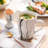 40 Piece Porcelain China Dinnerware Set - Service for 8