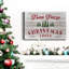 Farm Fresh Christmas Trees - Toile tendue avec châssis de qualité supérieure - prête à être accrochée-642683203