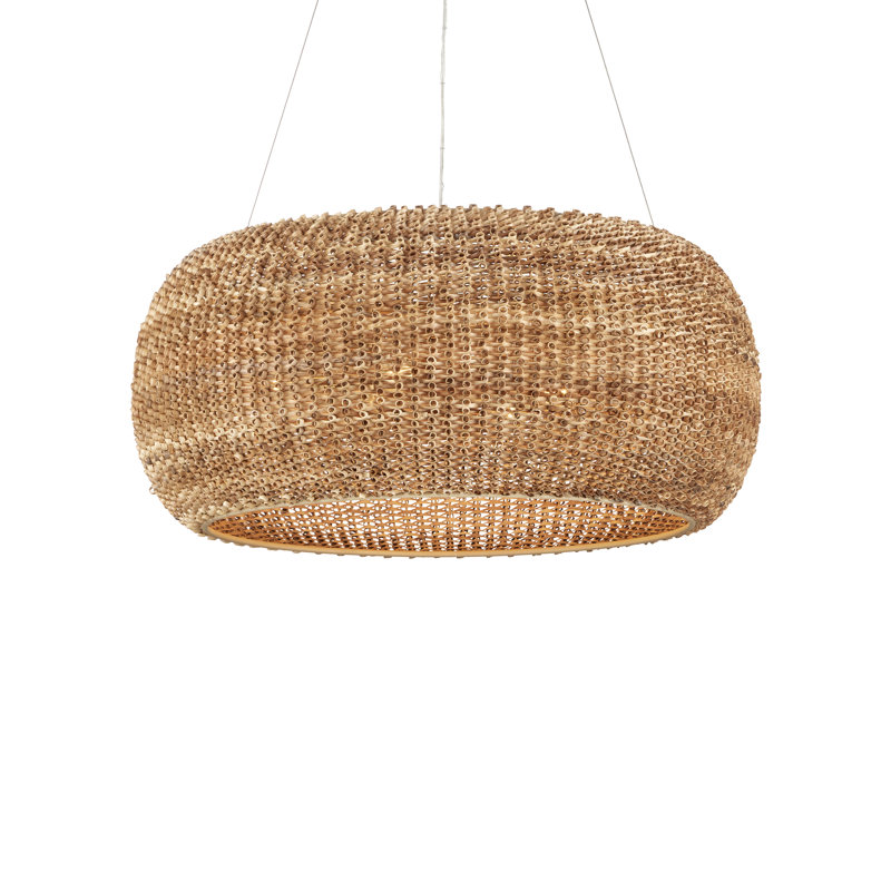 Boucle 6 - Light Wrought Iron Chandelier