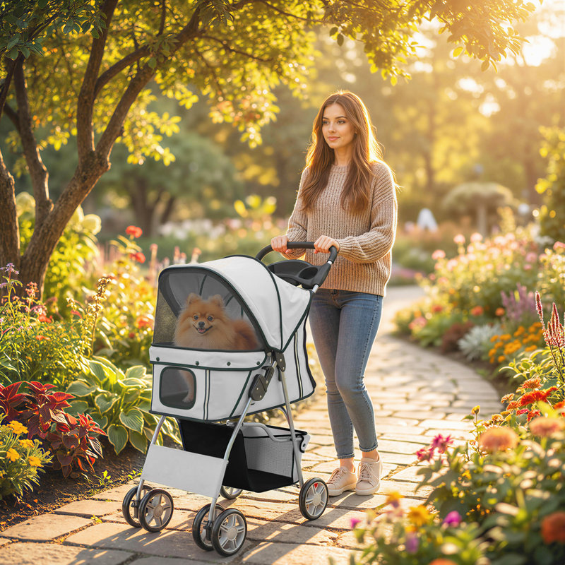 Foldable Pet Stroller