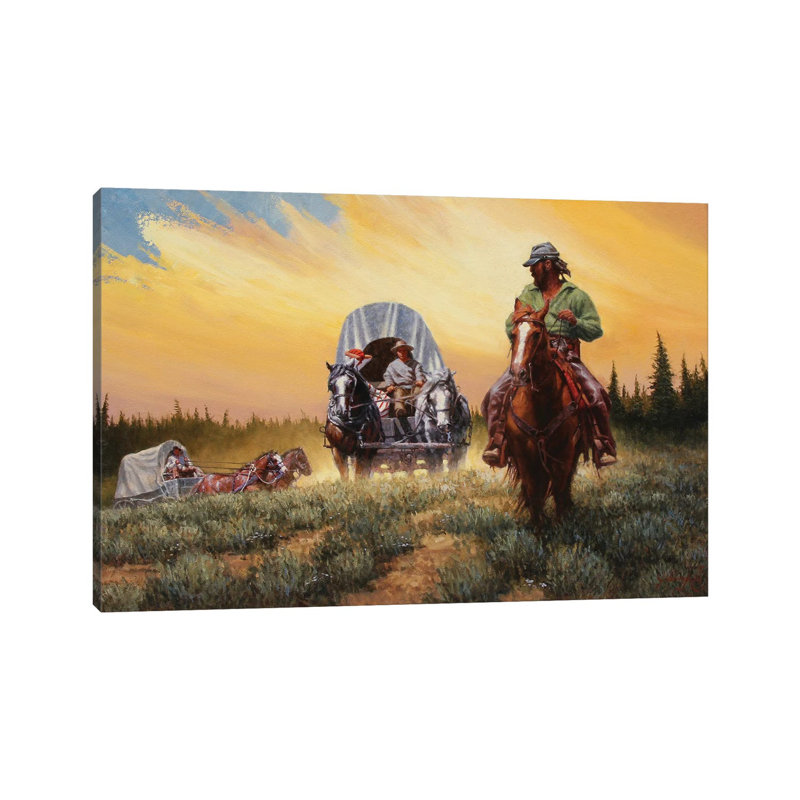 A New Land by Joe Velazquez - Wrapped Canvas Print, 20.32 cm H x 30.48 cm W