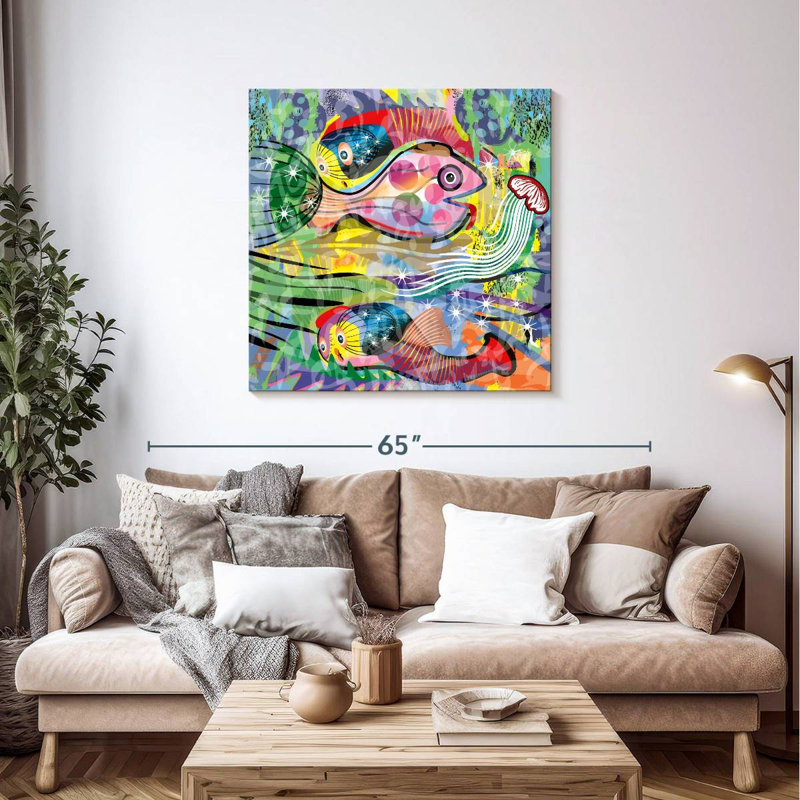 Brampt Mariscos, 39" H x 39" W