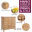Haroun 71 cm H Media Shelves