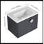 Ensemble de meuble-lavabo simple 27,75 po avec plateau en céramique Eutropio-523596878