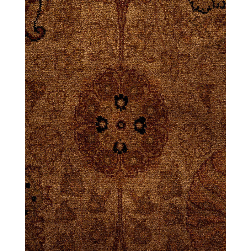 Fine Vibrance One-of-a-Kind 4'1" x 6'8" Hand Knotted Area Rug