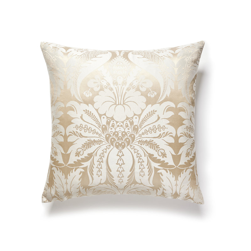 Estate Square Pillow Cover & Insert, Travertine