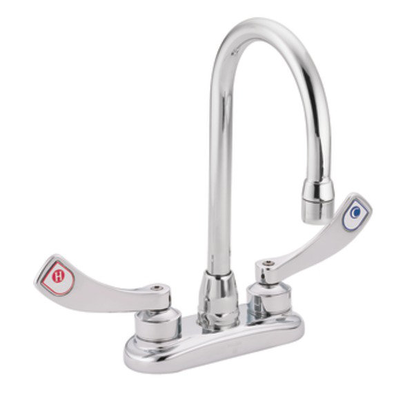 M-Dura Double Handle Kitchen Faucet with Side Spray