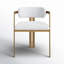 Ottilie Polyester Wing Back Armchair Dining Chair