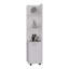 Grande armoire de rangement 2 portes 4 tablettes