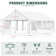 Tamijo 16 Ft. W X 32 Ft. D Canopy Tent With 5 Side Walls Heavy Duty Party Tents For Parties