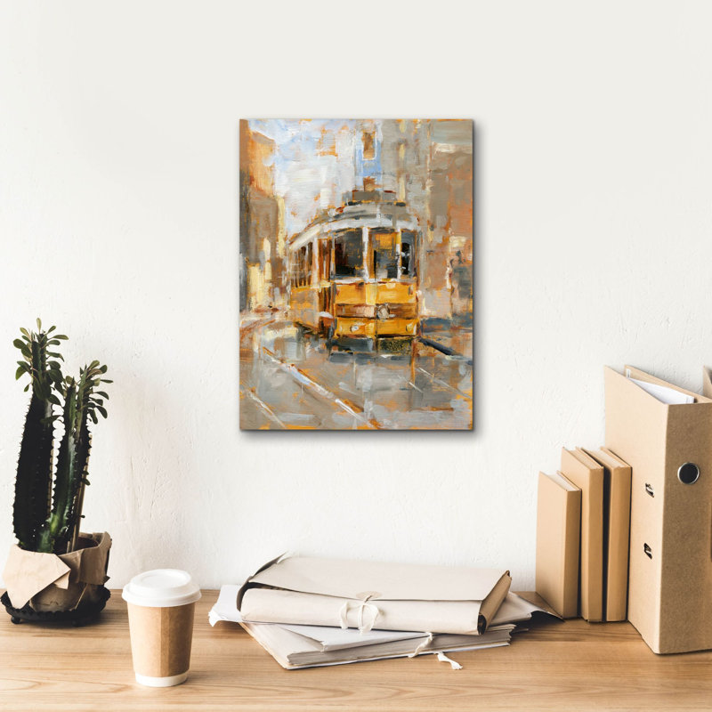 «Day Trriot 2» par Ethan Harper, art mural sur toile, H 16 po x l 12 po x P 0,75 po