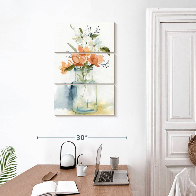 Harnek Simple Blossoms I, H 32 po x l 20 po