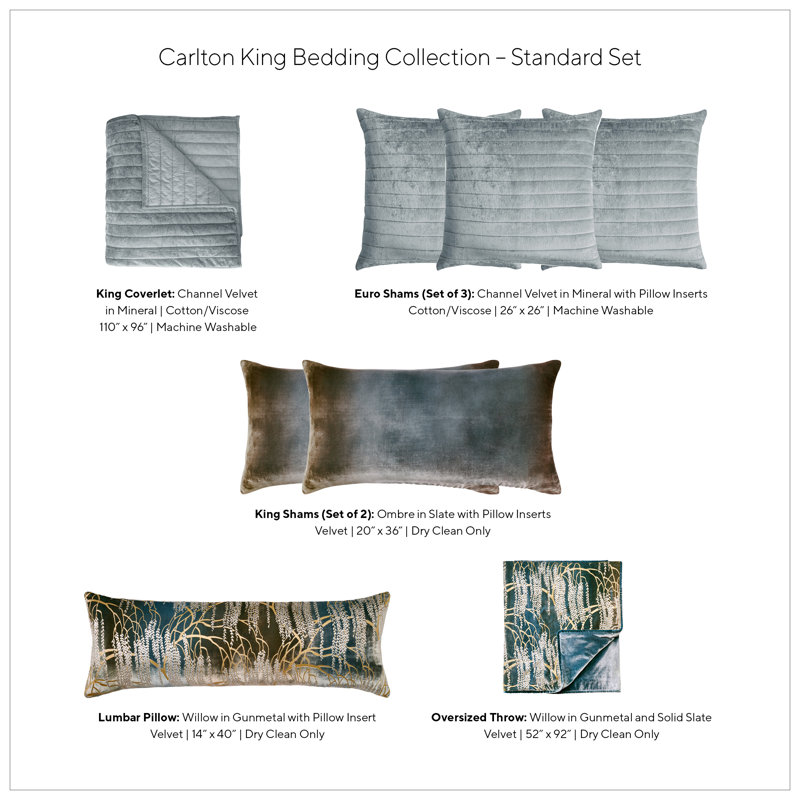 Carlton 8 Piece King Bedding Collection
