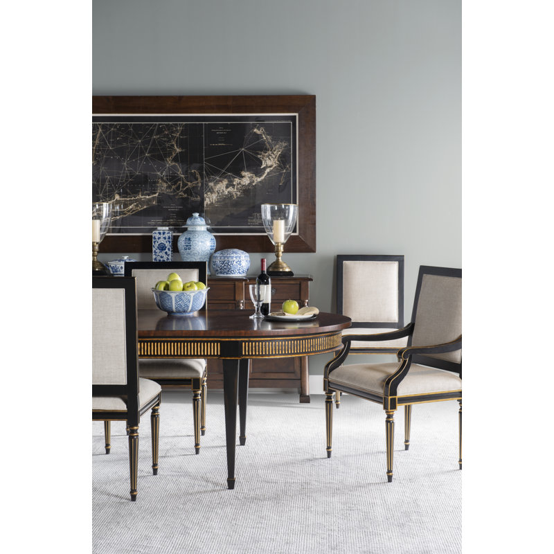 Monarch Oval Mahogany Extendable Dining Table