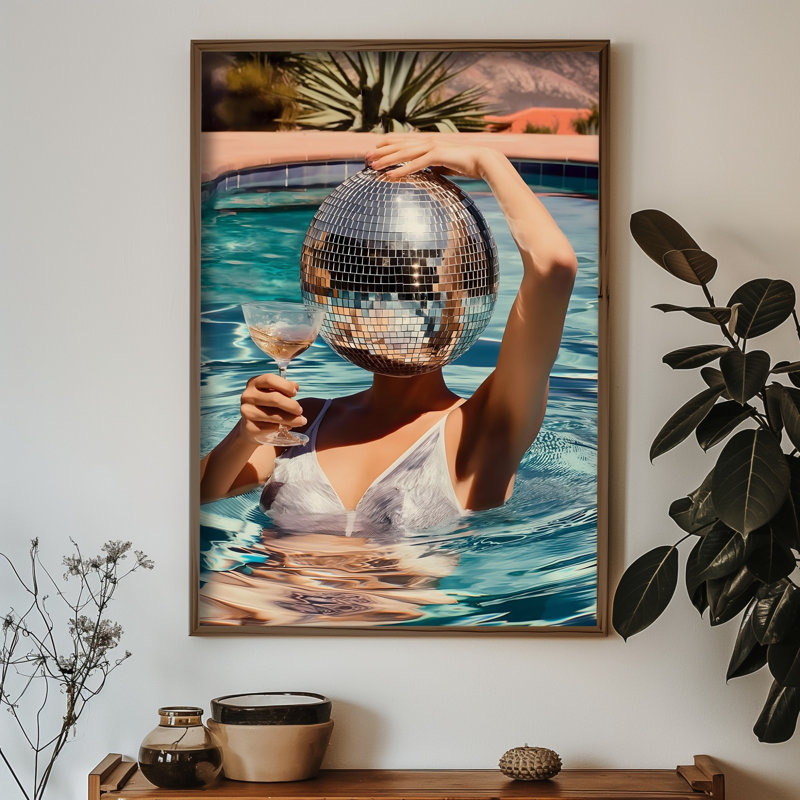 Élégante peinture décorative en panneau de fibres à densité moyenne, 13,8 x 18,5 x 0,1 pouces | 100% panneau de fibres à densité moyenne avec épaisseur de 3 mm, cadre 100% bois de pin | Œuvre d'art imprimée aux UV pour une décoration élégante, parfaite pour le salon ou le bureau