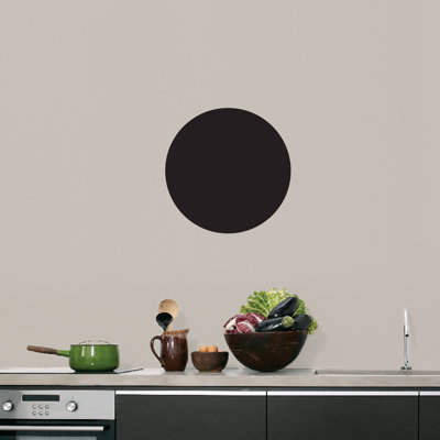 Décalcomanie murale rond tableau noir Twitchell