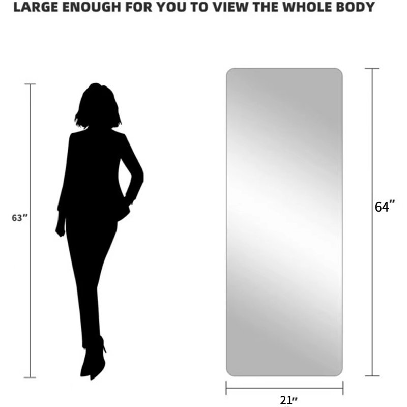 Miroir pleine grandeur Cheslie