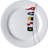 Brinkerhoff Melamine Dinnerware Set 24 Piece - Service for 6