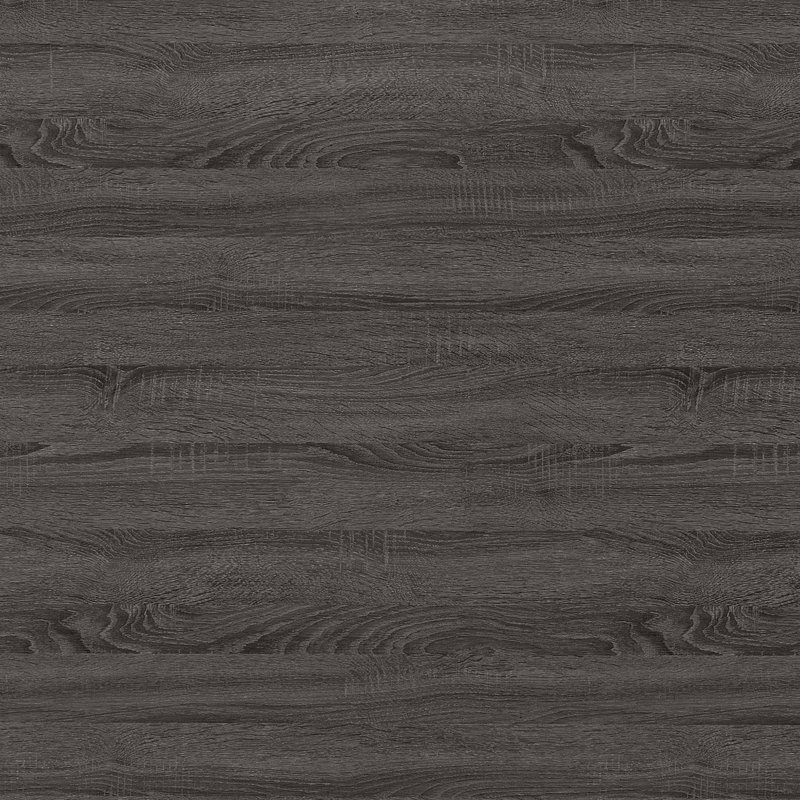 Bibliothèque de rangement grise vieillie à 4 tablettes, Gris
