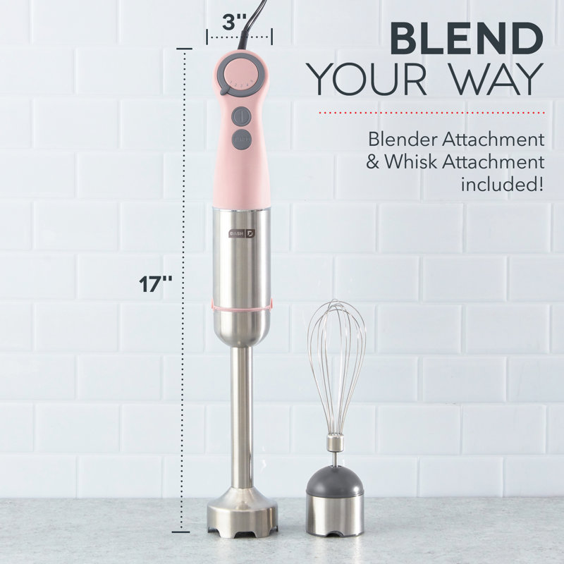 Dash Chef Series Hand Blender, Pink