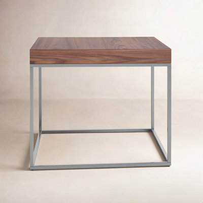 Fred 24" Walnut End Table