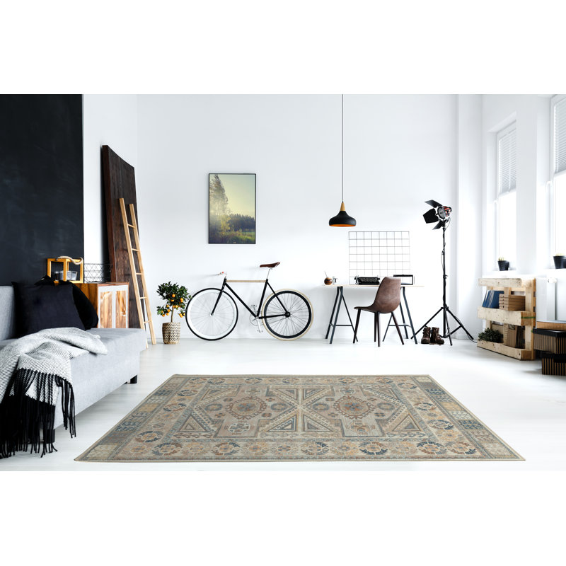 Carine Oriental Area Rug, Rectangle 120 x 170cm