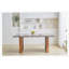 Table de salle à manger rectangulaire 1 pièce sans chaise-1636298891