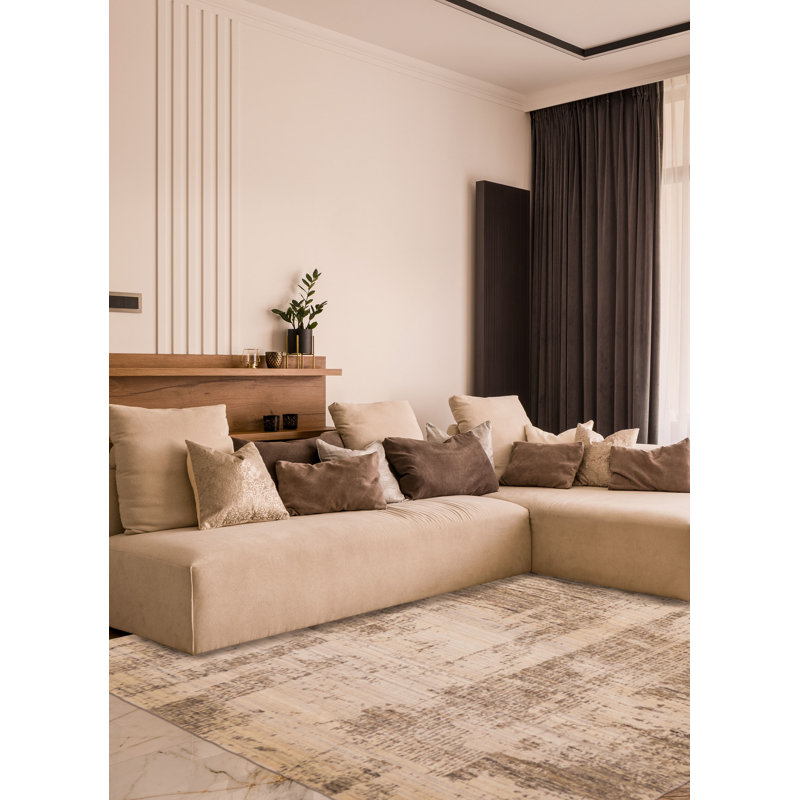 Elysian Ivory Rug 5'3" x 7'5"