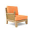 Luxe Outdoor Teak One Arm Lounge Chair