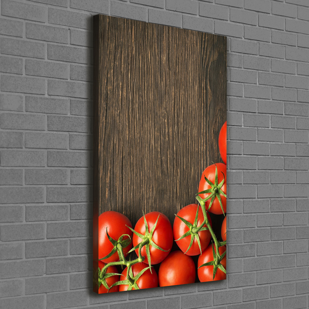 Tomaten - Kunstdruck auf Leinwand