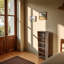 Goa Cube Solid Wood 90cm H Storage Rack