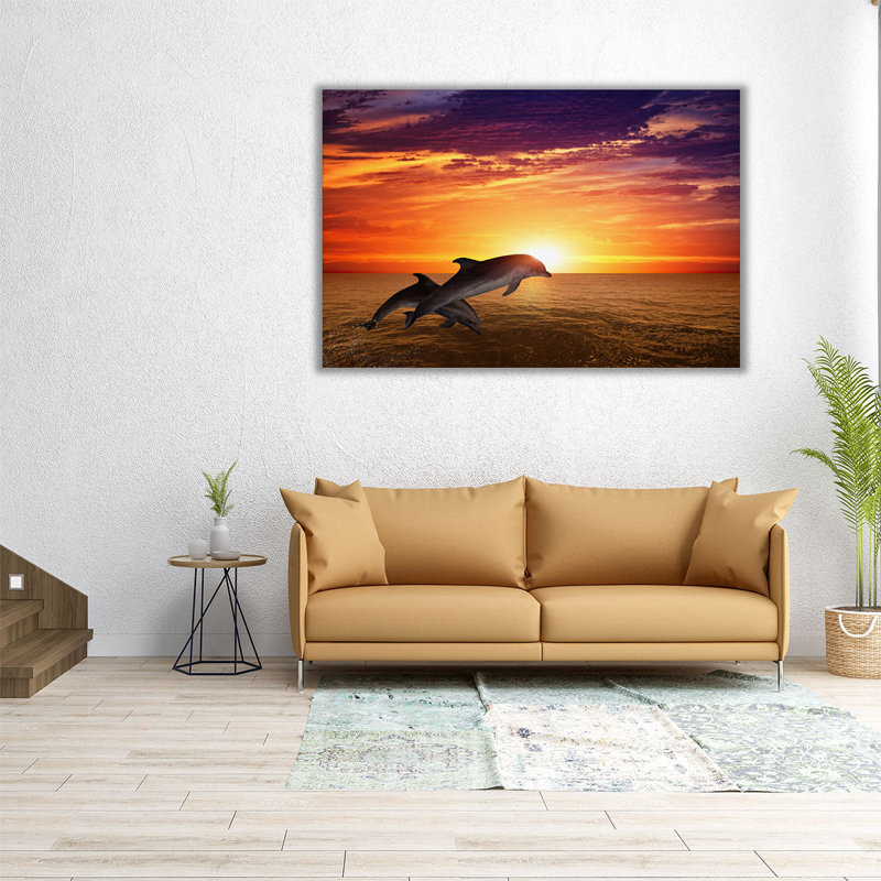 Reproduction d'art sur toile, H 12 po x l 18 po
