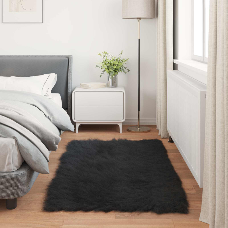 Solid Colour Standard Area Rug, Rectangle 80 x 150cm