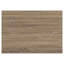 Table basse rectangulaire avec base en métal, finition stratifiée taupe, table basse de 40 pouces pour le salon