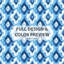 Ensemble de housse de couette et coussin décoratif bleu océan 3 pièces Coastal Bedding-124289392