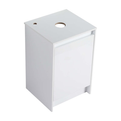 Armoire de salle de bain autoportante 20 po, portes à fermeture douce (meuble-lavabo seulement) 20 po