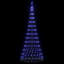  LED Christmas Tree 100 x 100 x 250 cm Metal-1009339193