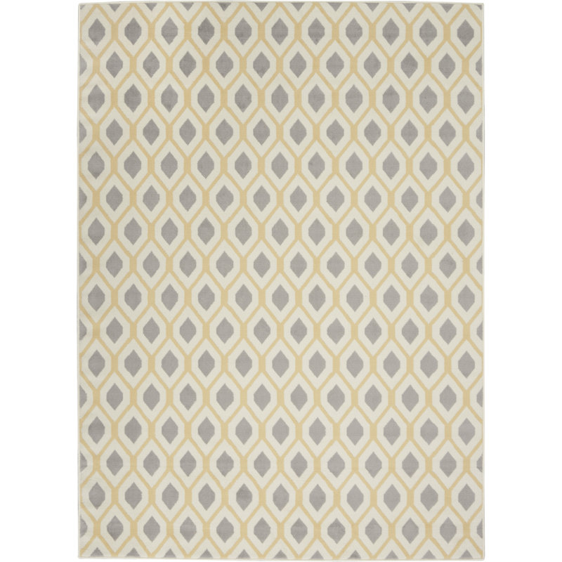 Kacei Geometric Indoor Rug, Rectangle 5'3" x 7'3"