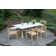 Rectangular 7 - Person 74" Long Dining Set