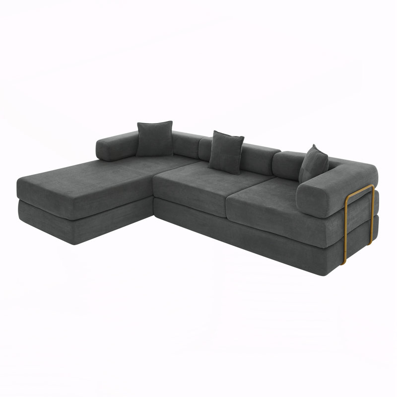Canapé modulaire modulaire, Gris